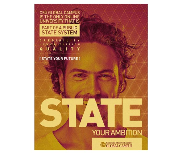 Global Campus print ad