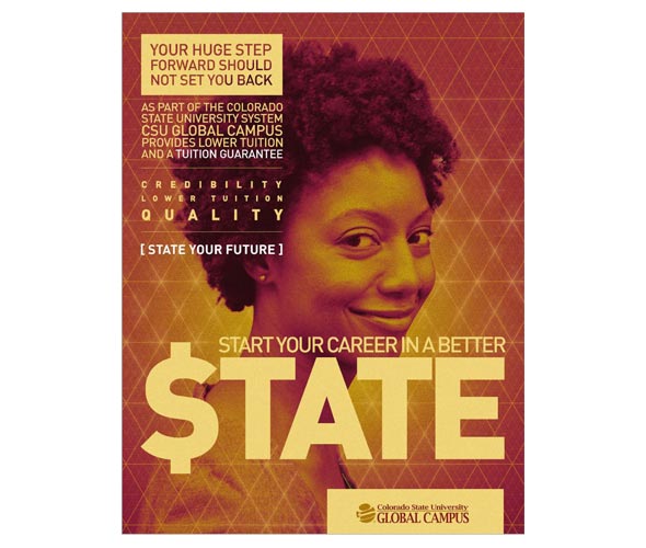 Global Campus print ad