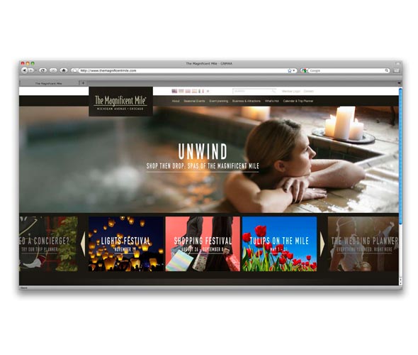 Magnificent Mile website