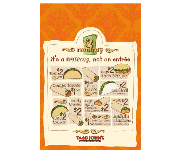 Take-out bag artwork