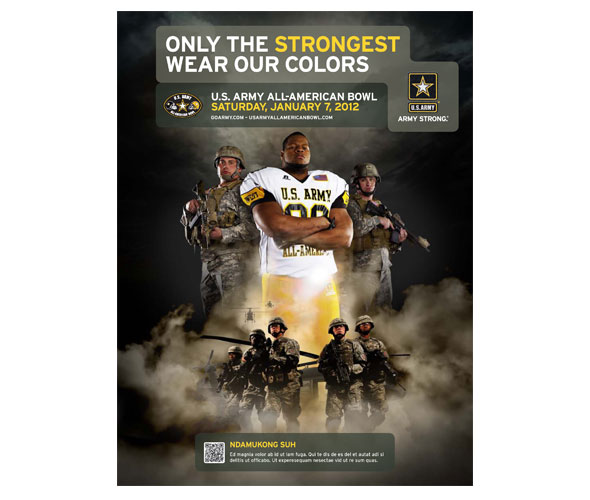 US Army All American Bowl poster