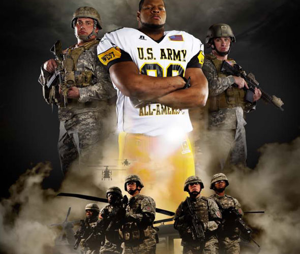 US Army All American Bowl poster detail