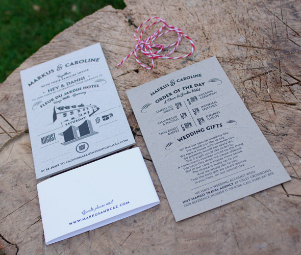 Wedding invitation